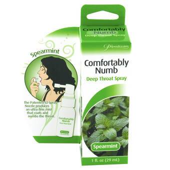 Comfortably Numb Spearmint Deep Throat Spray 29ml
