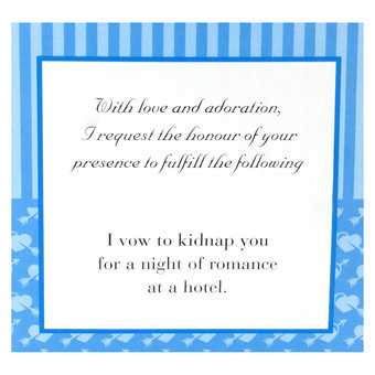 Romantic Vows 72 Activity Cards