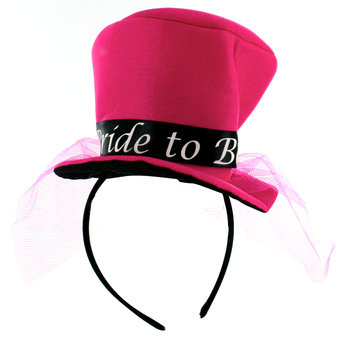 Mini Top Hat Bride To Be