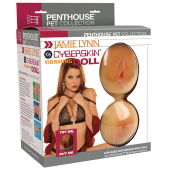 Penthouse Pet Jamie Lynn's Vibrating Realistic Sex Doll