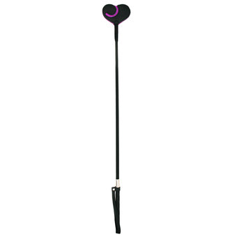 Lovehoney Tease Me Satin Heart Riding Crop Whip