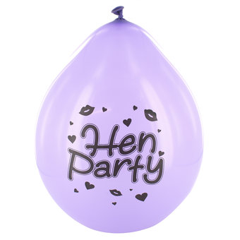 Hen Party Kiss Balloons (10 Pack)