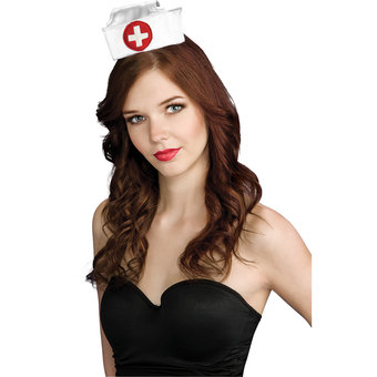 Mini Sexy Nurse Costume Hat