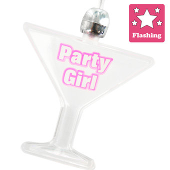 Bride To Be Flashing Necklace