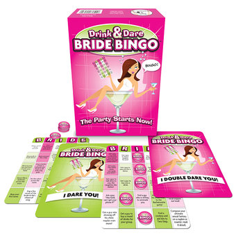 Drink And Dare Bride Bingo