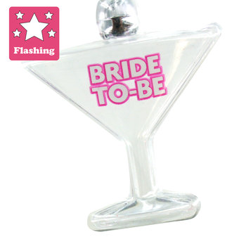 Bride To Be Flashing Necklace