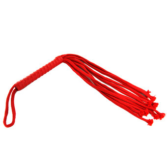 Sex & Mischief Rope Flogger Whip