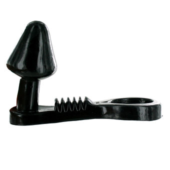 Textured PVC Cock Ring and Butt Plug