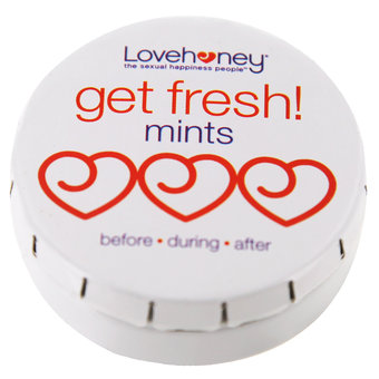 Lovehoney Get Fresh! Before During After Mints
