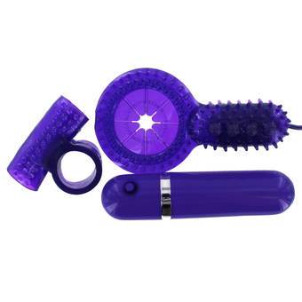Lovehoney Bedtime Bullet Twin Vibrating Cock Ring Set