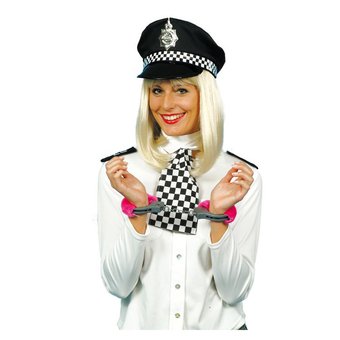 Policewoman Set with Handcuffs (new window)