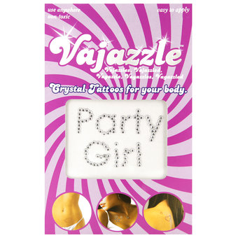 Vajazzle Party Girl Body Tattoo
