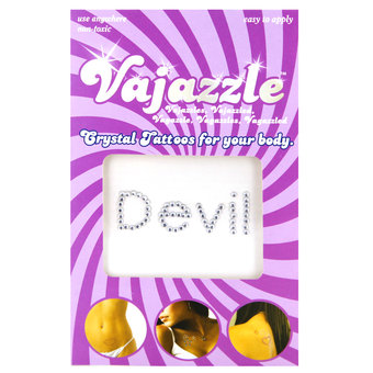 Vajazzle Devil Body Tattoo