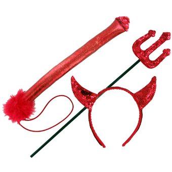 Red Devil Set with Trident