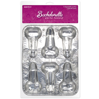 Penis Mould Cake Tins (2 Pack)