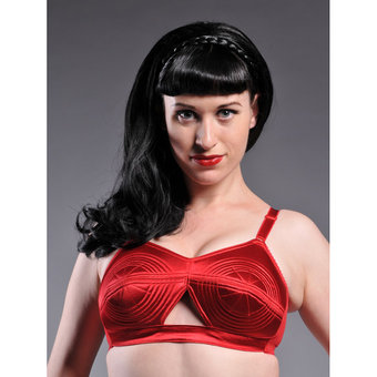 Stockings & Romance Pin-Up Whirlpool Bullet Bra