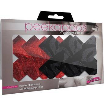 Peekaboo Premium Stolen Kisses X Nipple Pasties