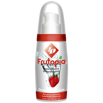 ID Frutopia Natural Strawberry Flavoured Lubricant 100ml