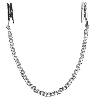 Fetish Fantasy Peg Nipple Clamp Chain Clips