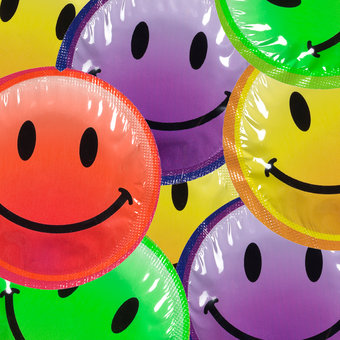 EXS Smiley Face Condoms (100 Pack)