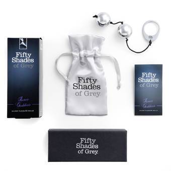 Fifty Shades of Grey Inner Goddess Silver Pleasure Balls