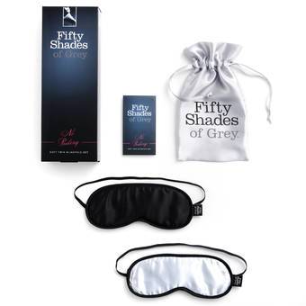 Fifty Shades of Grey No Peeking Soft Twin Blindfold Set