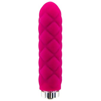 KEY by Jopen Charms Plush Textured Silicone Vibrator