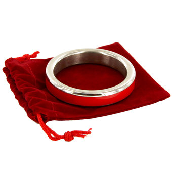 Stainless Steel 2 Inch Cock Ring Steel with Band