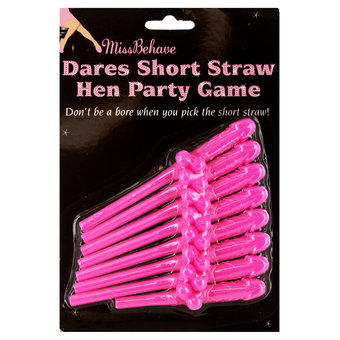 MissBehave Short Straw Hen Party Dare Game