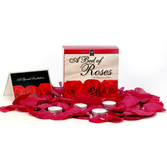 A Bed of Roses by Candle Light