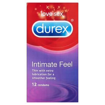 Durex Intimate Feel Condoms (12 Pack)