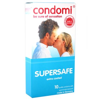 Condomi Supersafe Condoms (10 Pack)