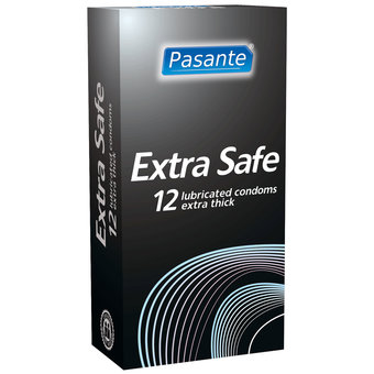 Pasante Extra Safe Condoms (12 Pack)