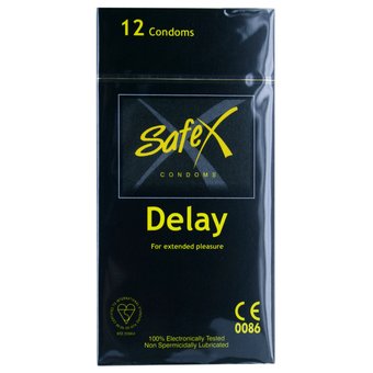 Safex Delay Condoms (12 Pack)