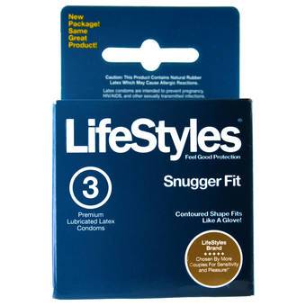 LifeStyles Snugger Fit Condoms (3 Pack)