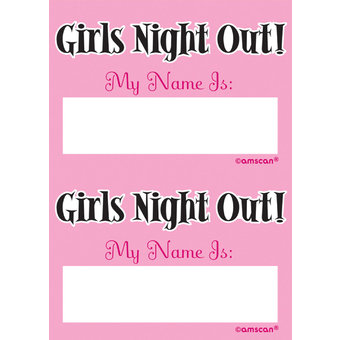 Hen Night Name Tags