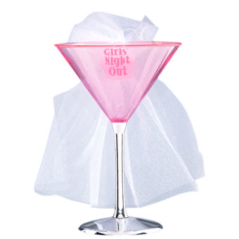 Girls Night Out Bridal Glass