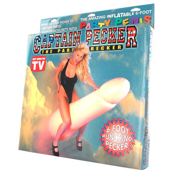 Captain Pecker 6 Foot Inflatable Willy