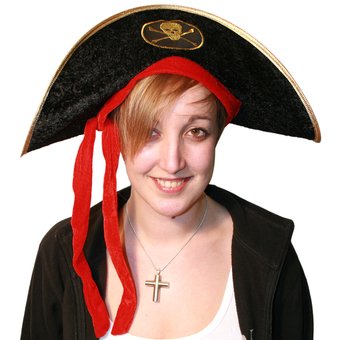 Velour Pirate Hat