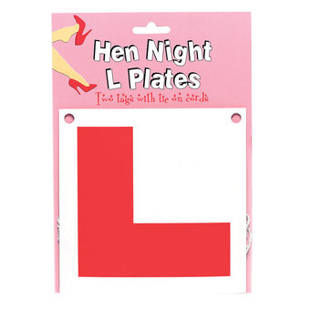 Hen Night L Plates (new window)