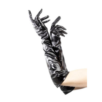 Fever Patent Unisex Black Gloves