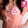 Fluffy Flashing Hen Party Badge
