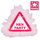 Fluffy Flashing Hen Party Badge