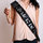Diamante Bride To Be Black Sash (new window)
