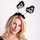 Bride to Be Black and Silver Hen Party Fluffy Boppers (new window)