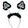 Bride to Be Black and Silver Hen Party Fluffy Boppers (new window)