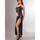 Satin long chemise