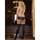 Dreamgirl Black Diamond Plus Size Opaque Bow Stockings
