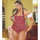 Dreamgirl Red Diamond Plus Size Bad School Girl Set
