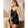 Dreamgirl Plus Size Charmeuse Chemise and Robe